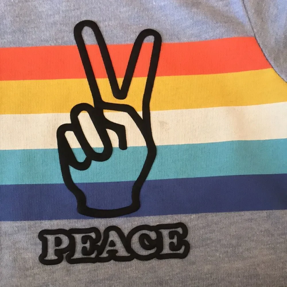 Osh kosh peace tee